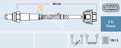 Lambda Sensor FAE 77597