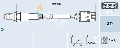 Lambda Sensor FAE 77601