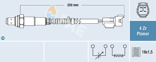 FAE 77604 Lambda Sensor