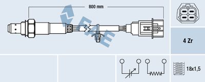 Lambda Sensor FAE 77606