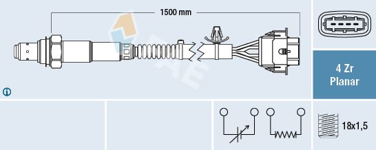 FAE 77608 Lambda Sensor