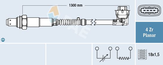 FAE 77609 Lambda Sensor