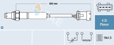 Lambda Sensor FAE 77614