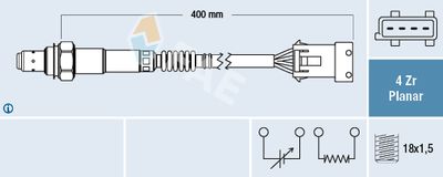 Lambda Sensor FAE 77621