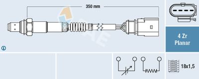 Lambda Sensor FAE 77626
