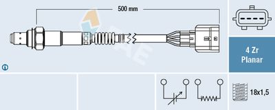 Lambda Sensor FAE 77629