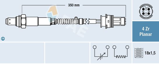 FAE 77632 Lambda Sensor