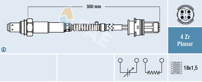 Lambda Sensor FAE 77632