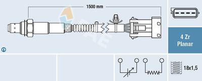 Lambda Sensor FAE 77634