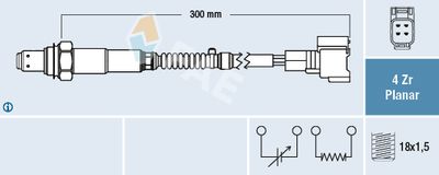 Lambda Sensor FAE 77645
