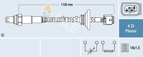 FAE 77646 Lambda Sensor