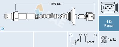 Lambda Sensor FAE 77646