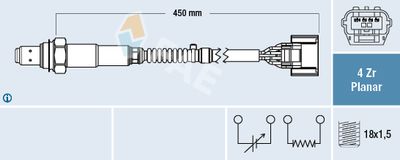 Lambda Sensor FAE 77649