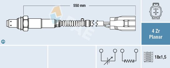 FAE 77652 Lambda Sensor