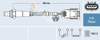 Lambda Sensor FAE 77656