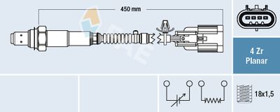 Lambda Sensor FAE 77662