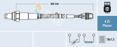 Lambda Sensor FAE 77663