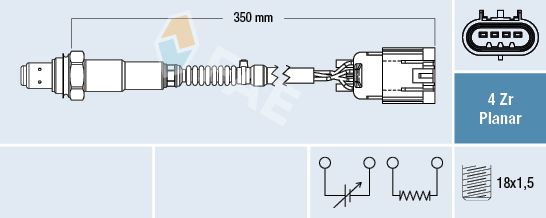 FAE 77667 Lambda Sensor
