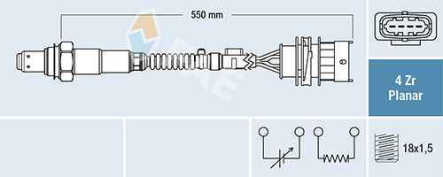 FAE 77670 Lambda Sensor