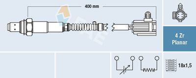 Lambda Sensor FAE 77676