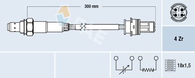 Lambda Sensor FAE 77695