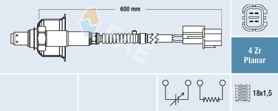 FAE 77696 Lambda Sensor