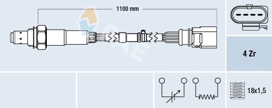 FAE 77702 Lambda Sensor