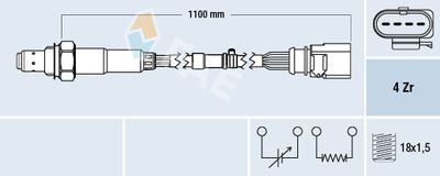 Lambda Sensor FAE 77702