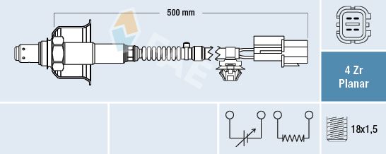 FAE 77712 Lambda Sensor