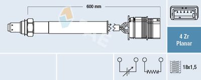 Lambda Sensor FAE 77759
