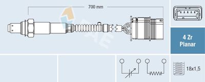 Lambda Sensor FAE 77760