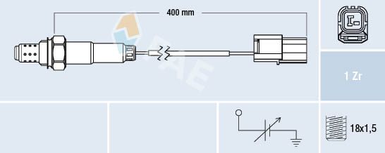 FAE 77766 Lambda Sensor
