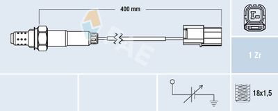 Lambda Sensor FAE 77766