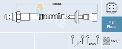 Lambda Sensor FAE 77780