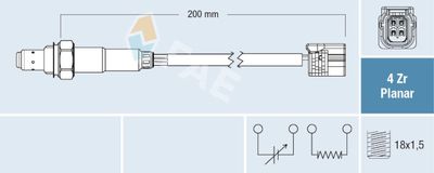 Lambda Sensor FAE 77786