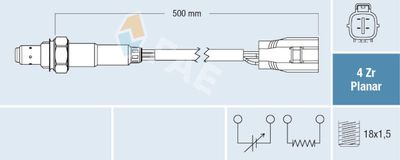 Lambda Sensor FAE 77790