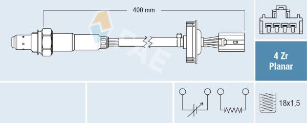 FAE 77792 Oxygen Sensor
