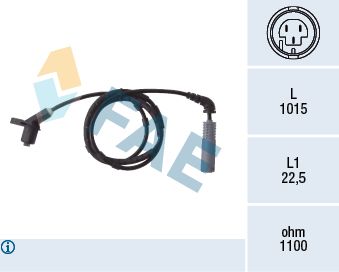 FAE 78019 Sensor, wheel speed