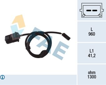 FAE 78058 Sensor, wheel speed