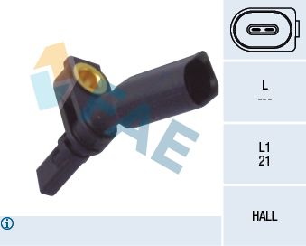 FAE 78065 Sensor, wheel speed