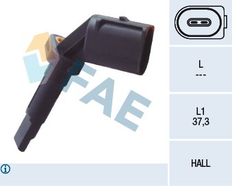 Sensor, wheel speed FAE 78090