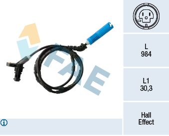 FAE 78138 Sensor, wheel speed