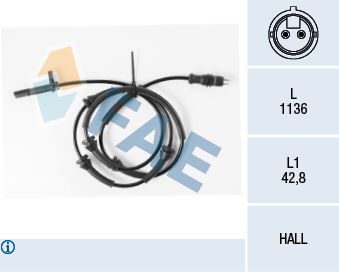 Sensor, wheel speed FAE 78159