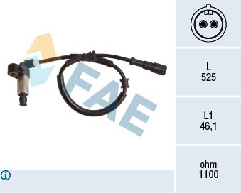 FAE 78191 Sensor, wheel speed