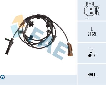 Sensor, wheel speed FAE 78213