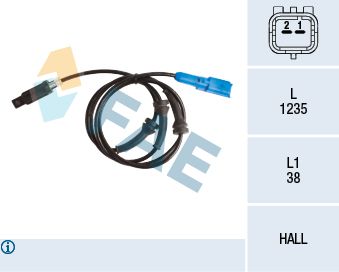FAE 78233 Sensor, wheel speed