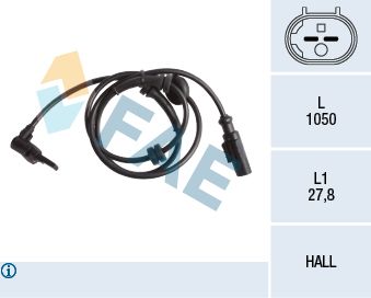Sensor, wheel speed FAE 78250