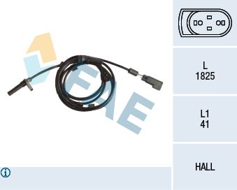 Sensor, wheel speed FAE 78259