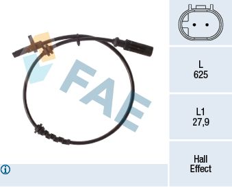 FAE 78267 Sensor, wheel speed