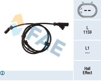Sensor, wheel speed FAE 78285